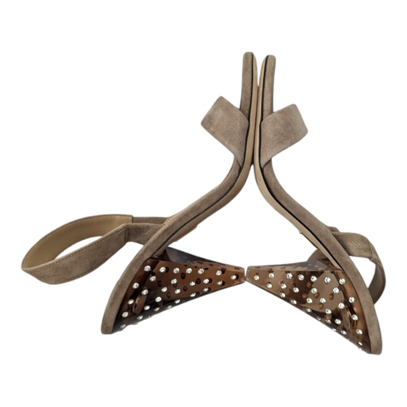 Tamara Mellon Studded Heel Sandals - Picture 2 of 8